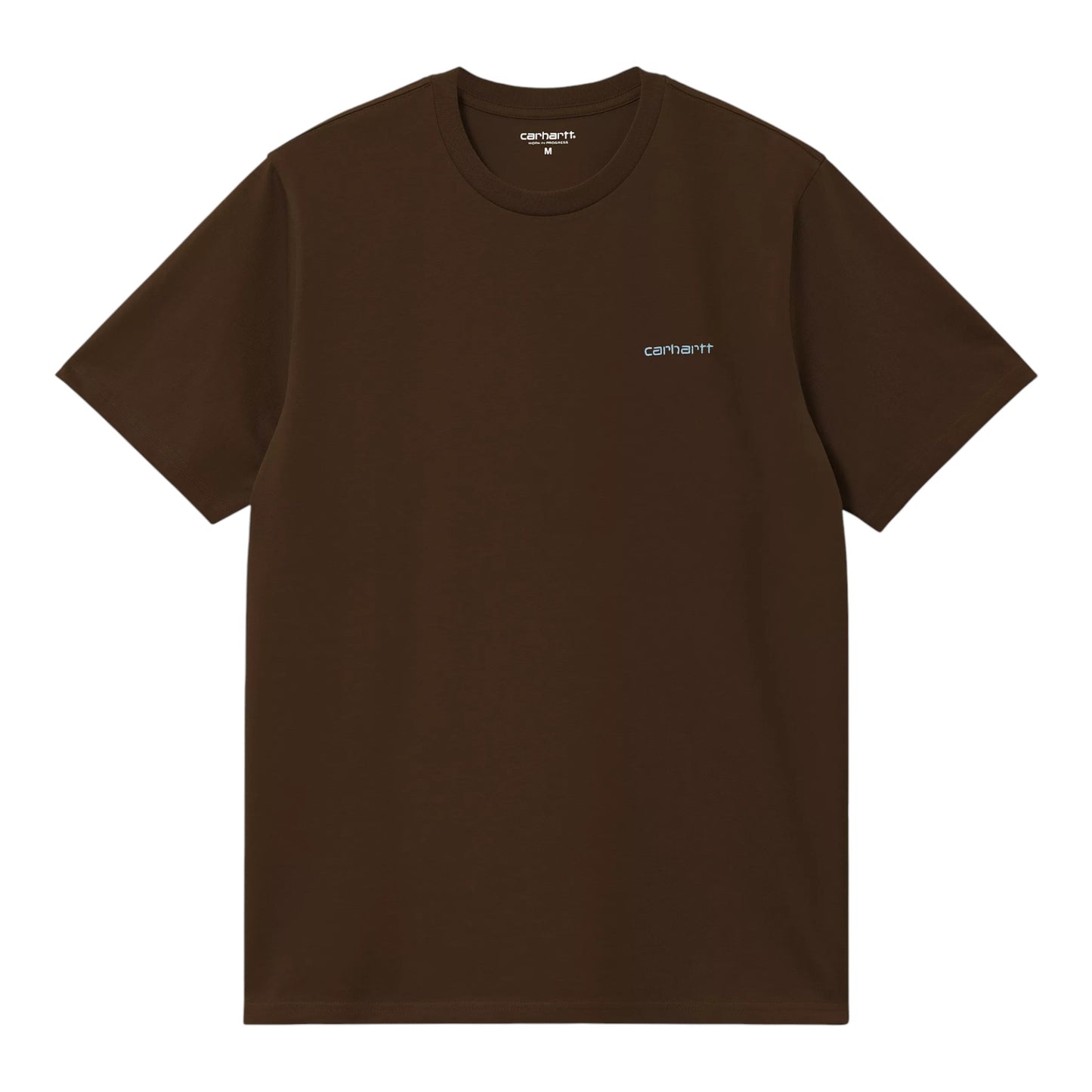 Carhartt Wip S/S Script Embroidery T-Shirt - Liberica / Air Sky Francis Concept