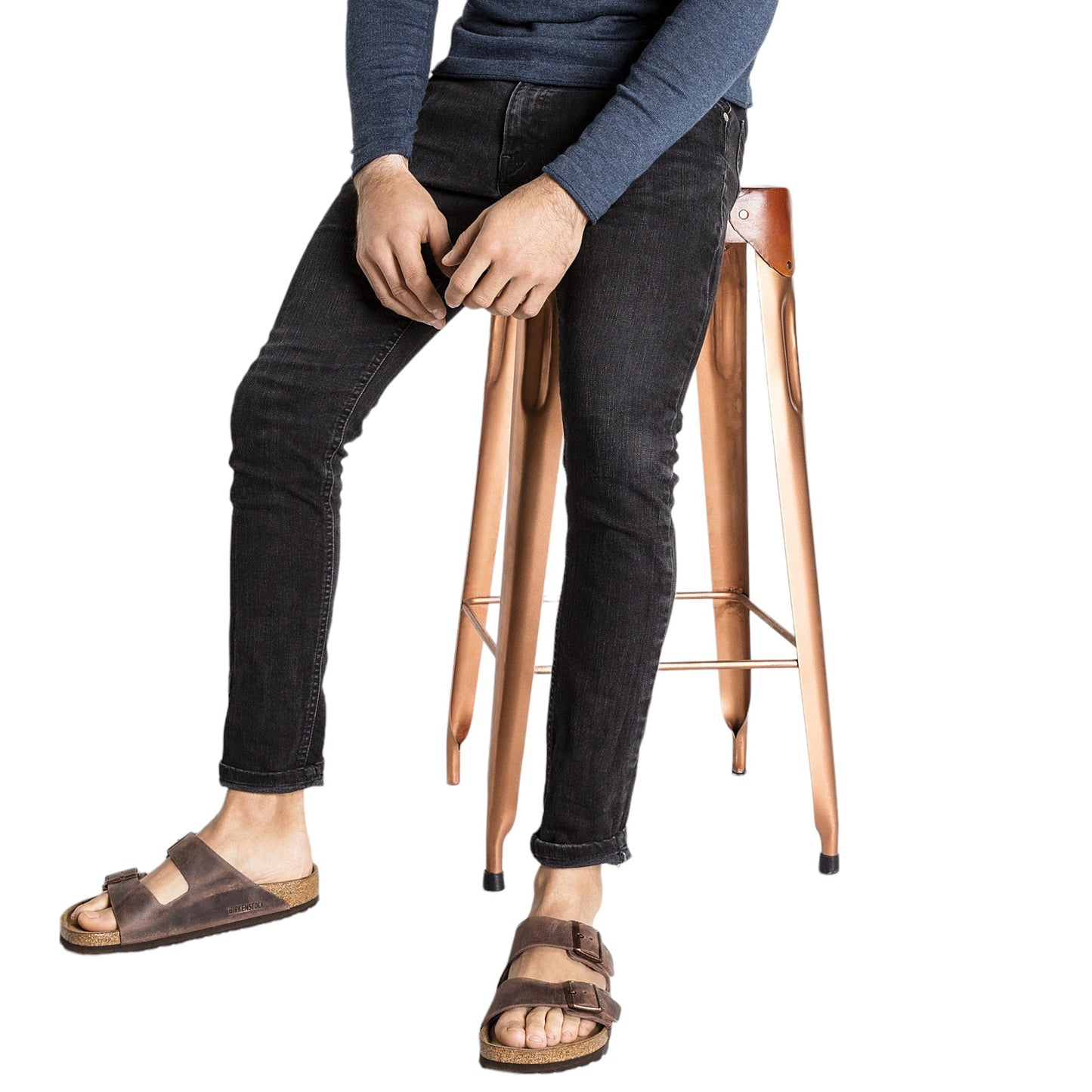 Sandali Birkenstock Arizona in Pelle Oleata - Habana - Scarpe di Birkenstock | Francis Concept