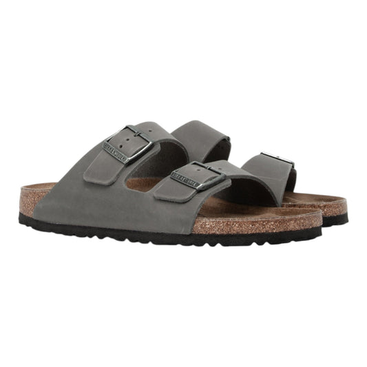 Sandali Birkenstock Arizona Oiled Leather - Iron - Scarpe di Birkenstock | Francis Concept