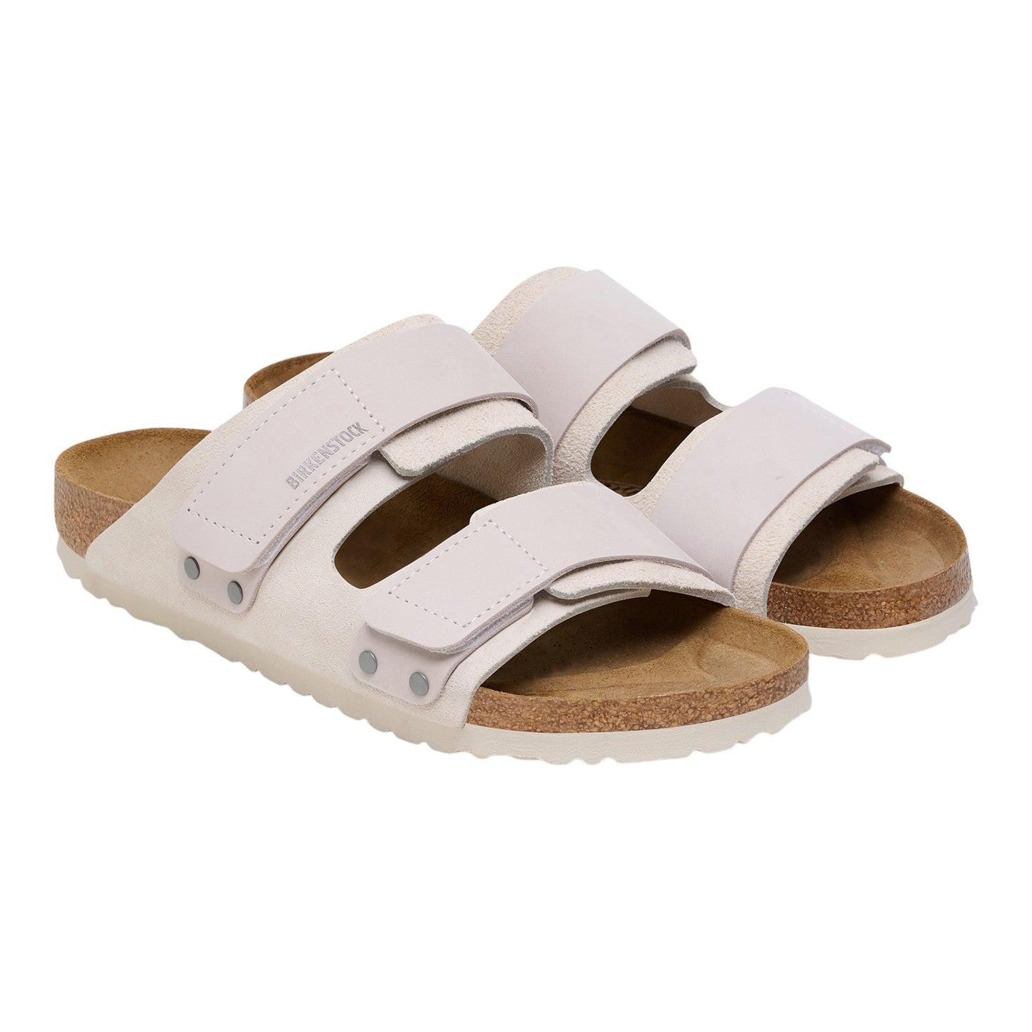 Sandali Birkenstock Uji in Pelle Scamosciatai - Antique White - Scarpe di Birkenstock | Francis Concept