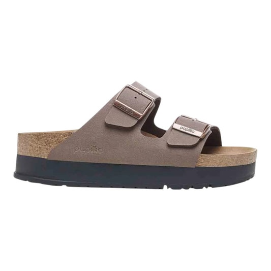 Sandali Donna Birkenstock Arizona Platform Papillo Vegane - Mocca - Scarpe di Birkenstock | Francis Concept
