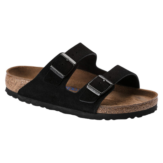 Sandali Unisex Birkenstock Arizona - Black, suede leather - Scarpe di Birkenstock | Francis Concept
