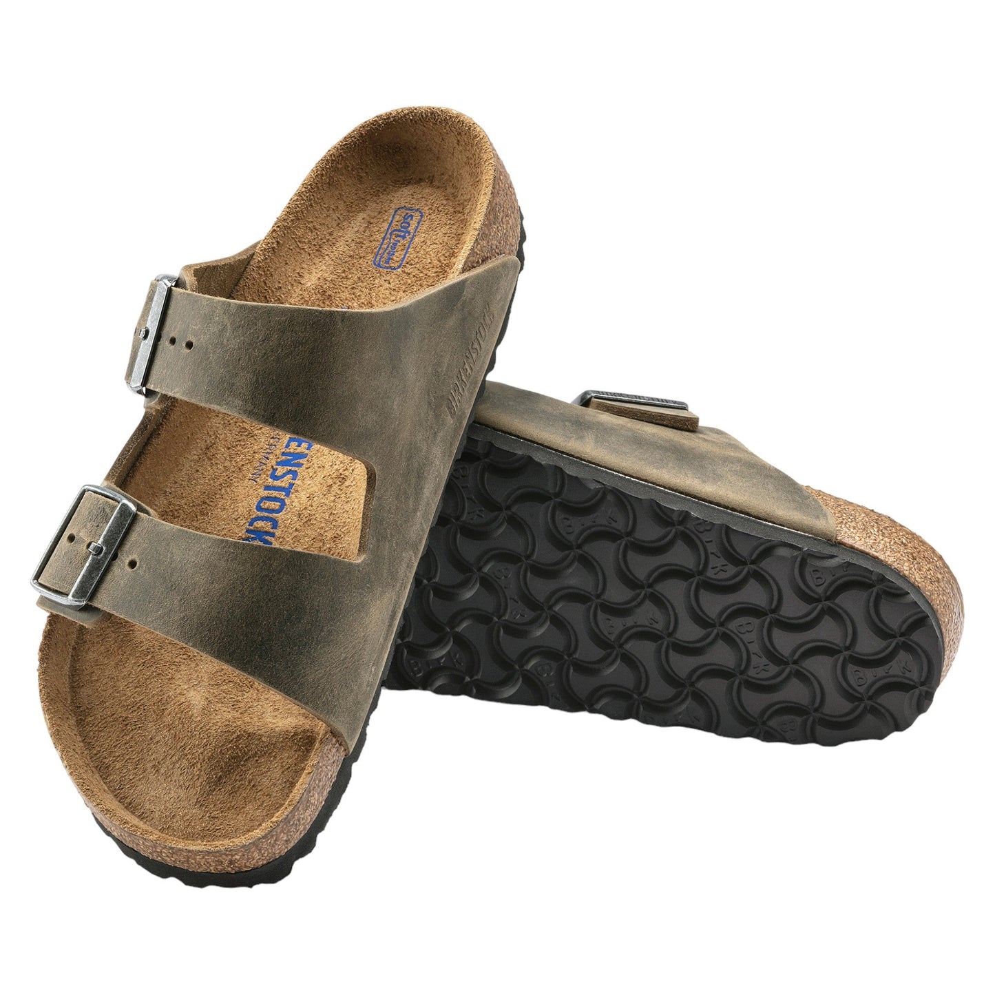 Sandali Unisex Birkenstock Arizona - Faded Khaki - Scarpe di Birkenstock | Francis Concept