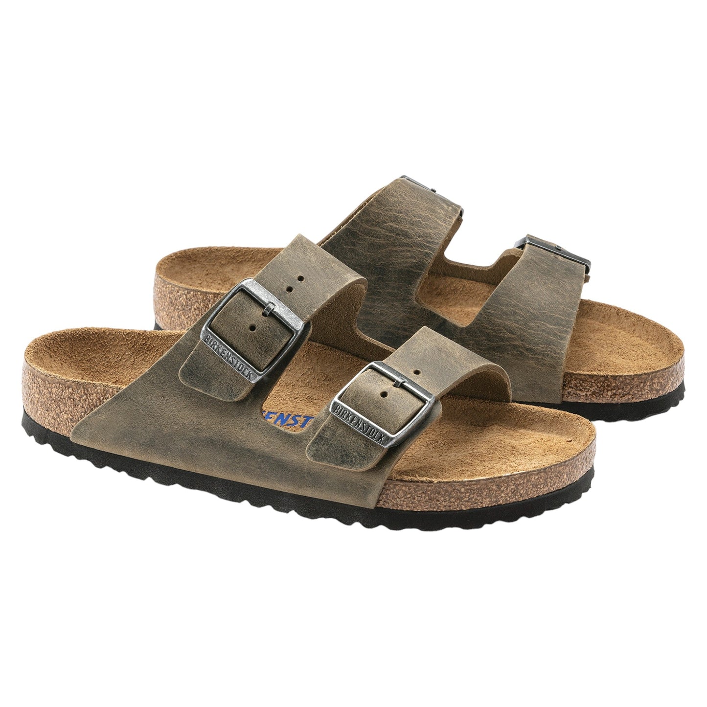 Sandali Unisex Birkenstock Arizona - Faded Khaki - Scarpe di Birkenstock | Francis Concept