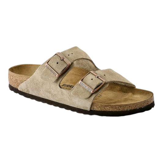 Sandali Unisex Birkenstock Arizona - Taupe Suede Leather - Scarpe di Birkenstock | Francis Concept