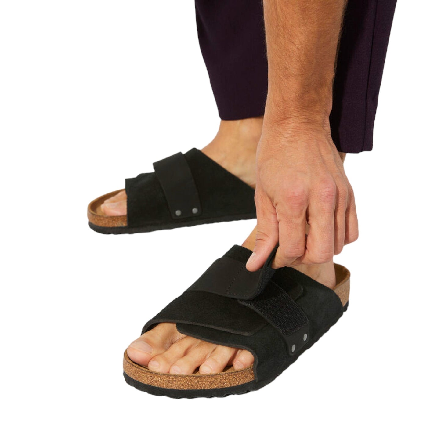 Sandali Unisex Birkenstock Kyoto - Black - Scarpe di Birkenstock | Francis Concept