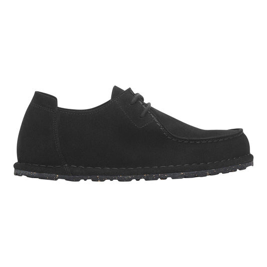 Scarpe Birkenstock Utti Lace Suede Leather - Black - Scarpe di Birkenstock | Francis Concept