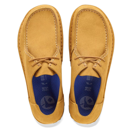 Scarpe Birkenstock Utti Lace Suede Leather - Cork Brown-Francis Concept