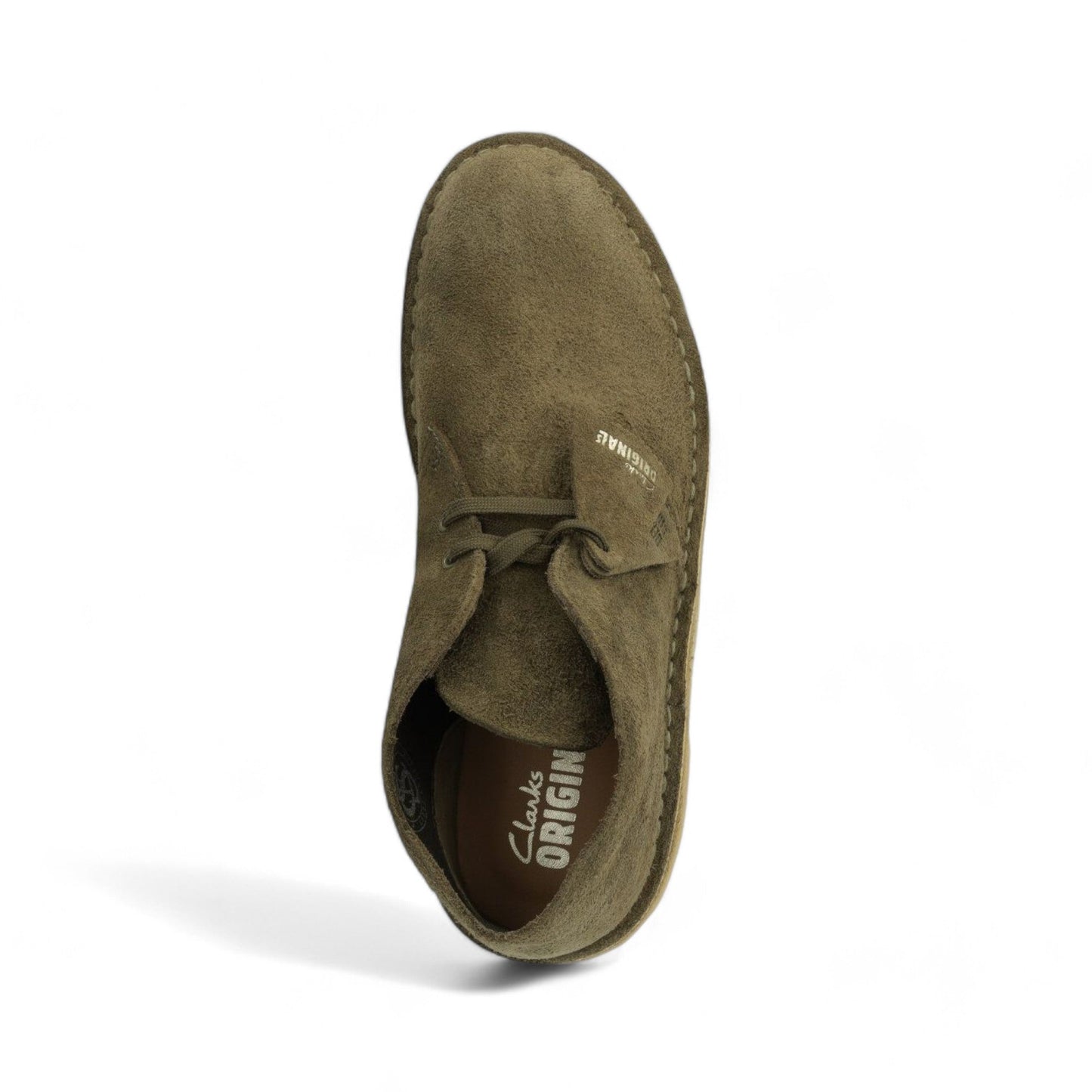 Scarpe Clarks Desert Boot in Suede - Dark Khaki - Scarpe di Clarks | Francis Concept