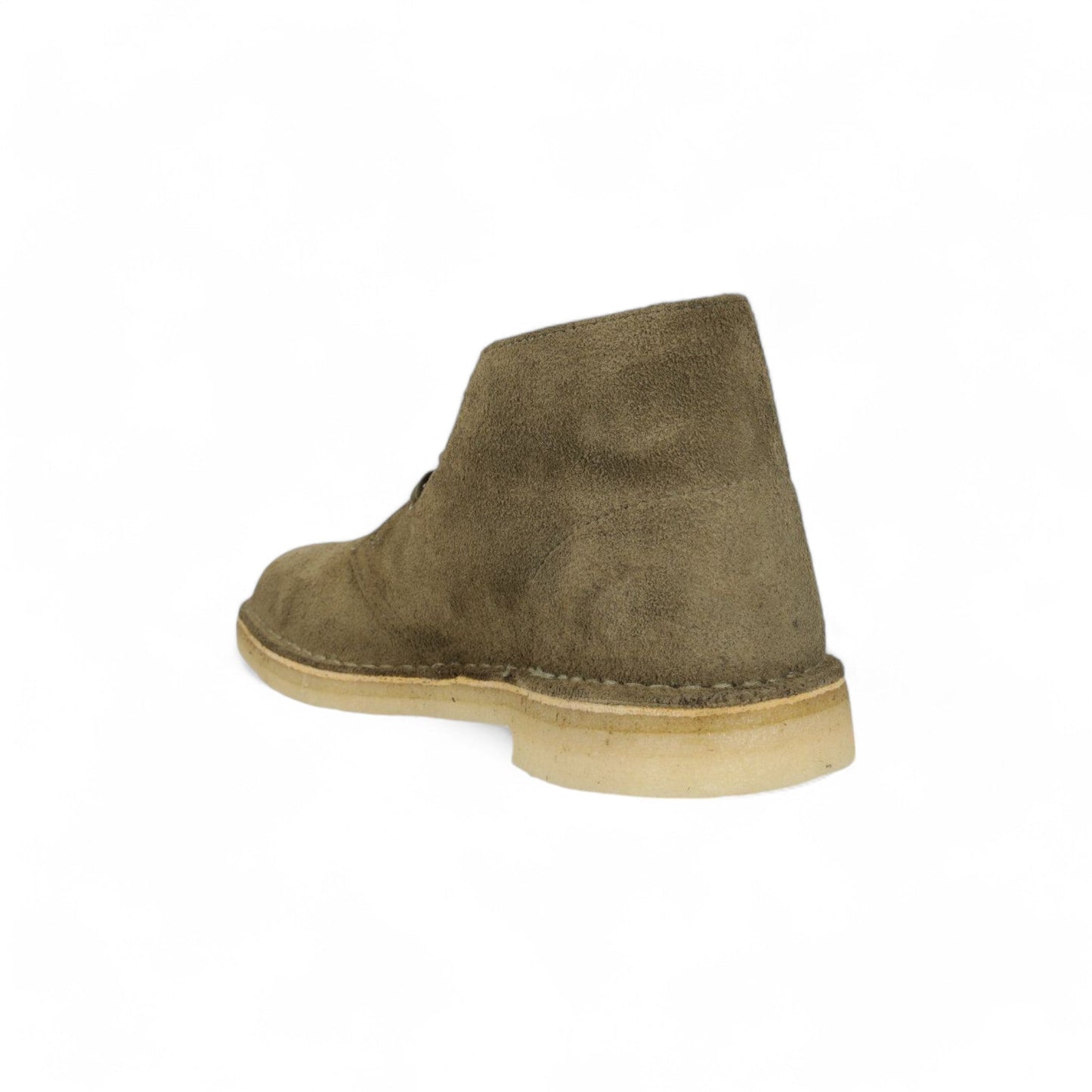 Scarpe Clarks Desert Boot in Suede - Dark Khaki - Scarpe di Clarks | Francis Concept