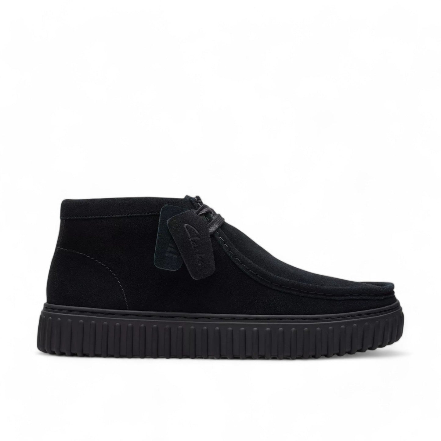Scarpe Clarks Torhill High in Suede - Black - Scarpe di Clarks | Francis Concept
