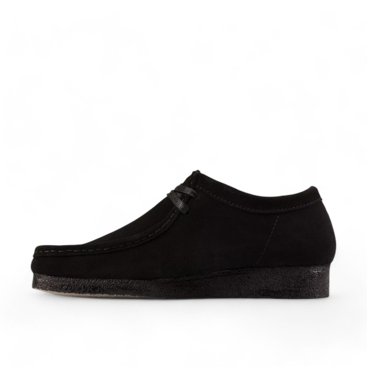 Scarpe Clarks Wallabee in Suede - Black - Scarpe di Clarks | Francis Concept