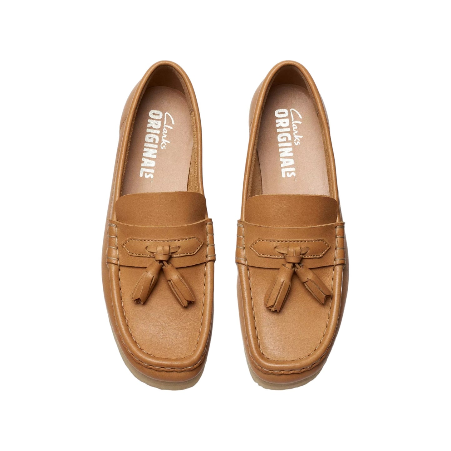 Scarpe Clarks Wallabee Loafer - Mid Tan - Scarpe di Clarks | Francis Concept