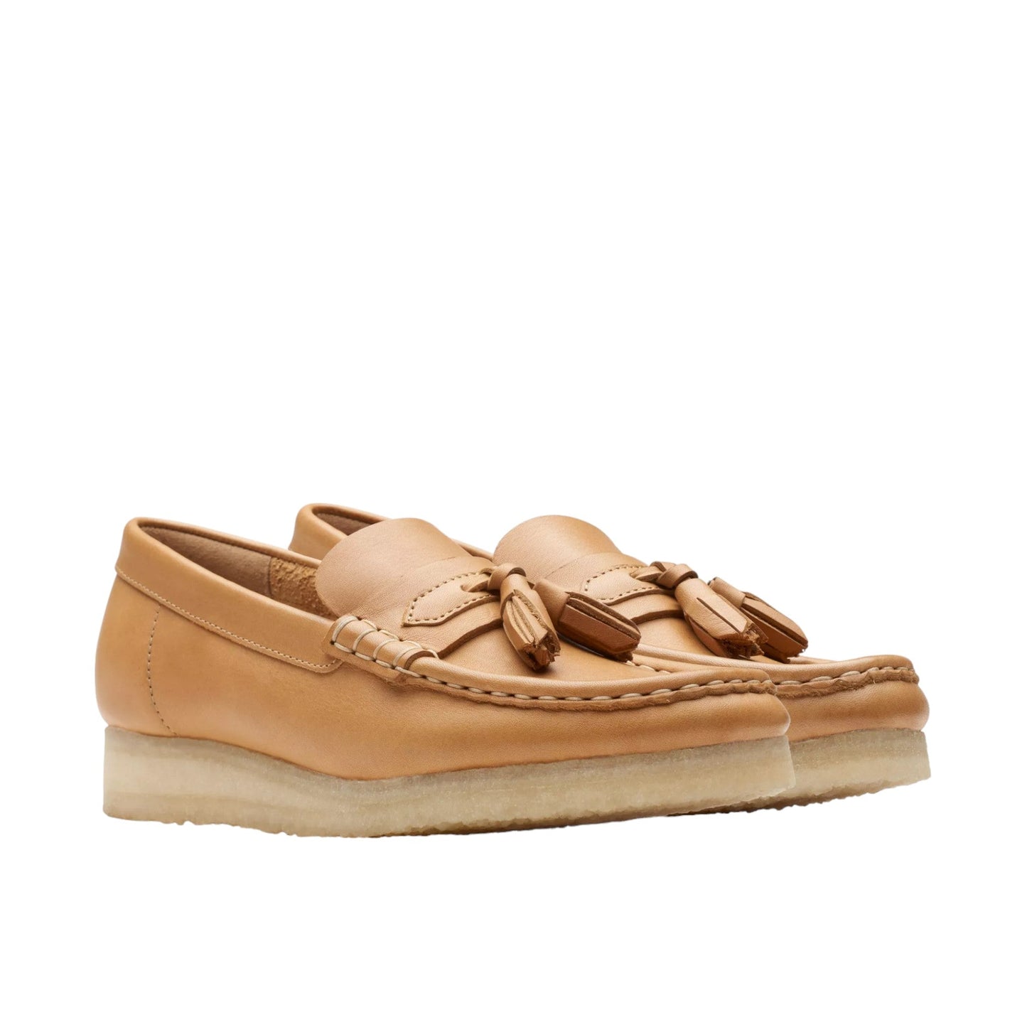 Scarpe Clarks Wallabee Loafer - Mid Tan - Scarpe di Clarks | Francis Concept