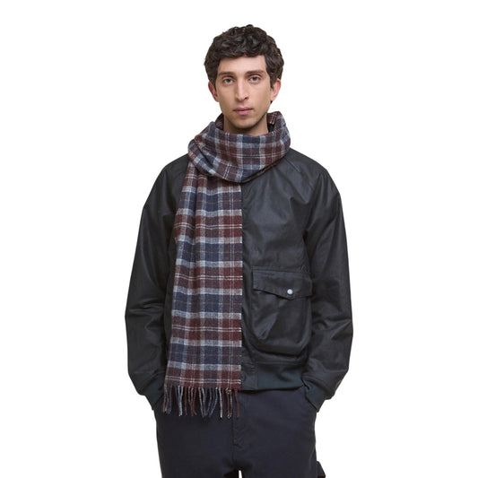 Sciarpa Barbour Tartan Lambswool Scarf - Tartan Midnight - Gadgets di Barbour | Francis Concept