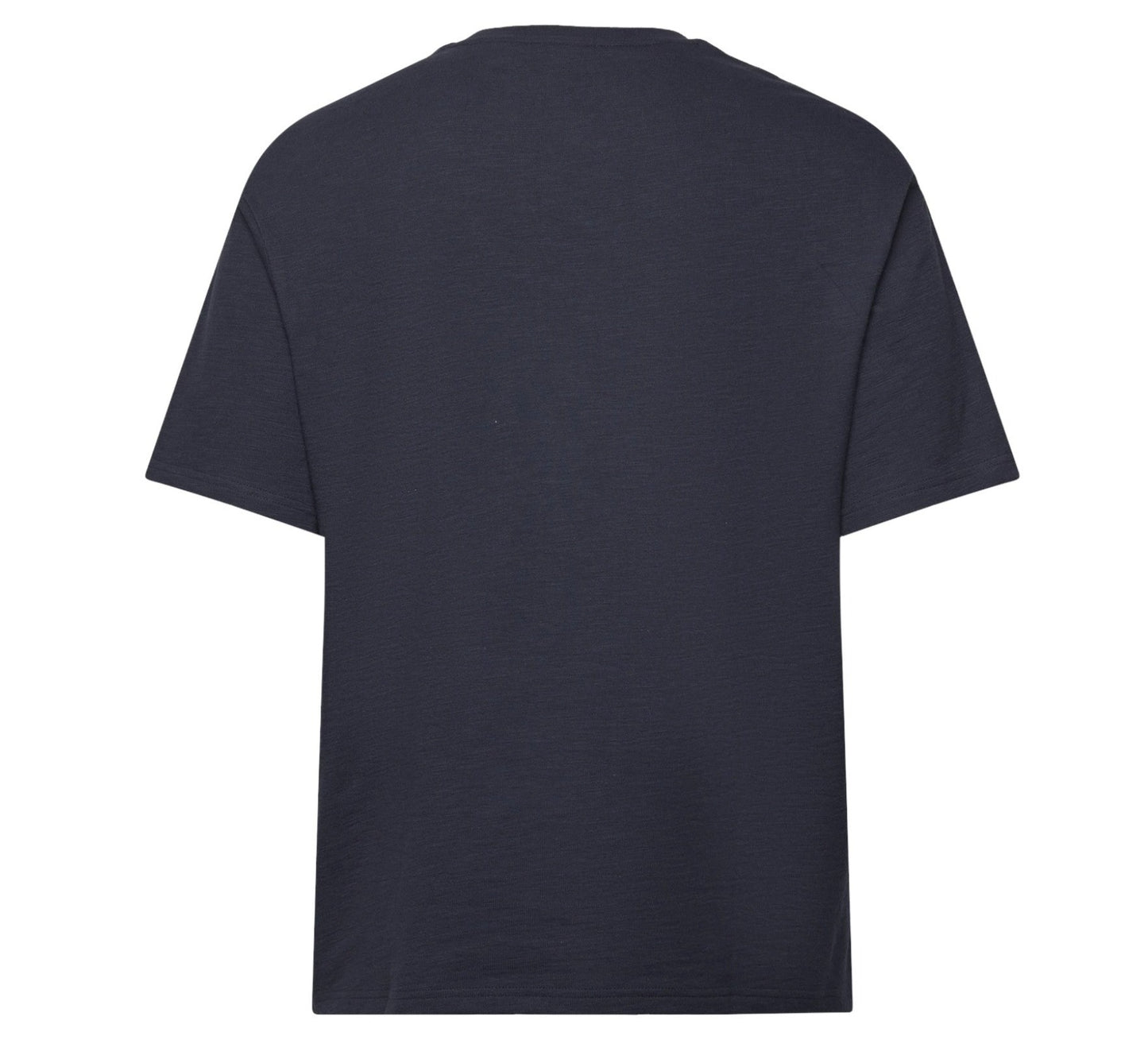 T-shirt Uomo Selected Homme Slub SS O-Neck Tee - Blu Francis Concept