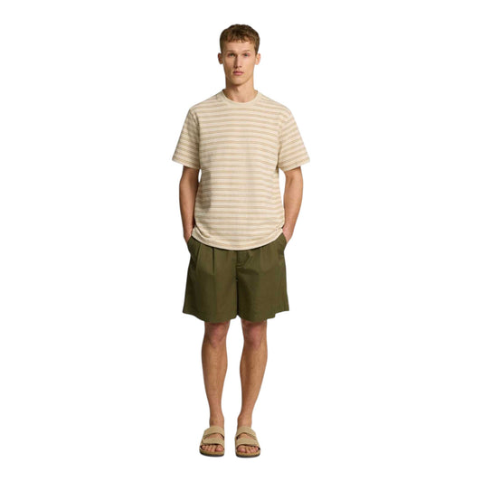 Selected Homme Adams Pleat Shorts - Kalamata - Bermuda di Selected Homme | Francis Concept