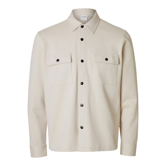 Selected Homme Jackie Sweat Jacket - Oatmeal - Giacche di Francis Concept | Francis Concept