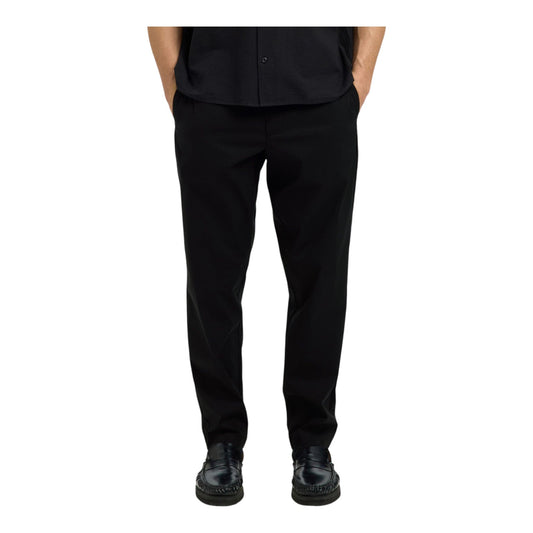 Selected Homme Loose Robert Flex Pant - Black - Pantaloni di Selected Homme | Francis Concept