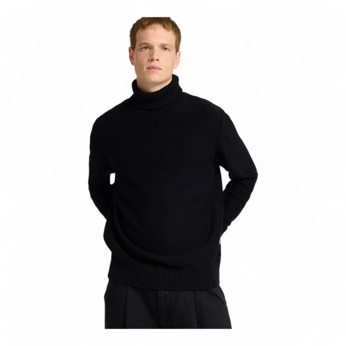 SELECTED HOMME SLHAXEL LS KNIT ROLL NECK NOOS - Maglieria di Selected Homme | Francis Concept
