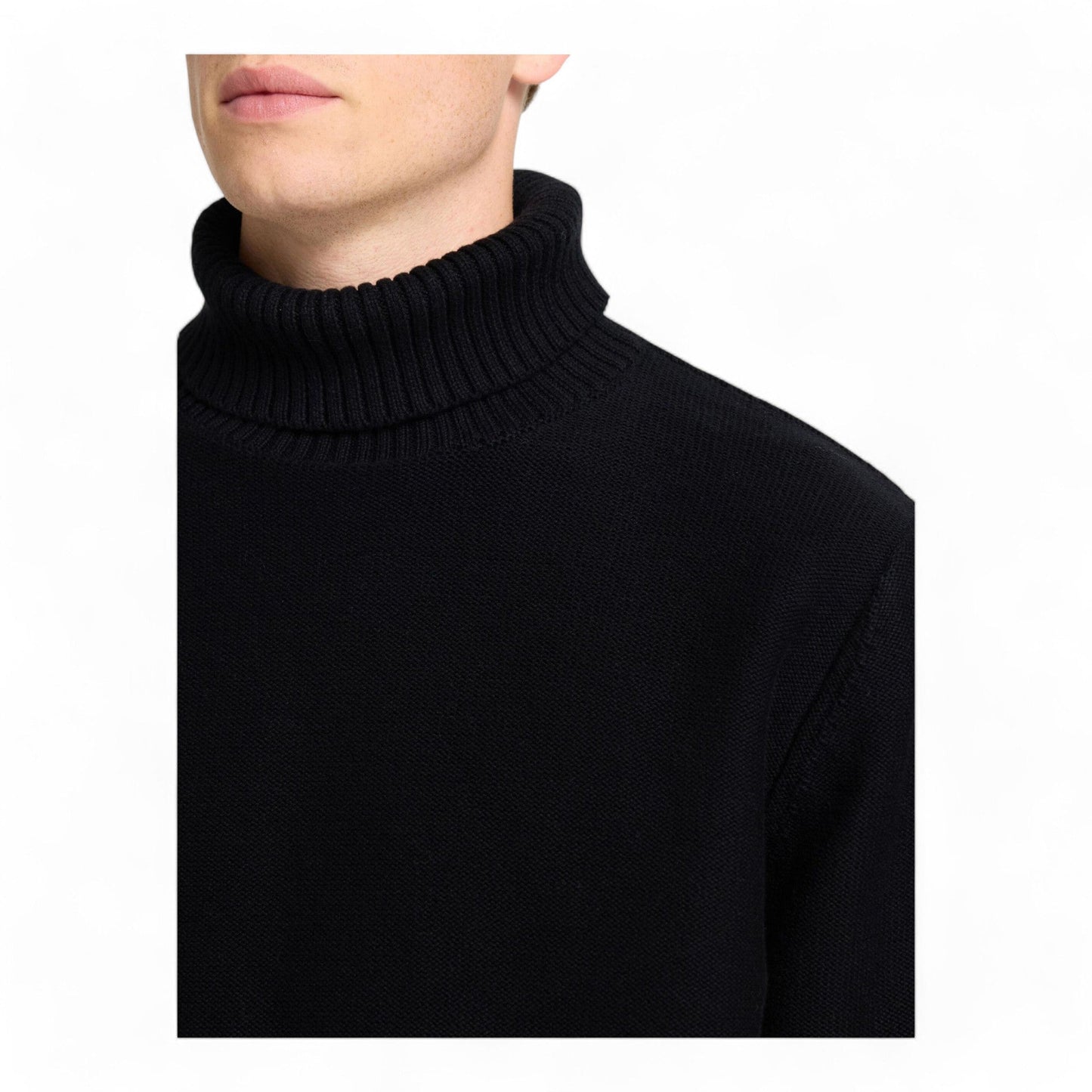 SELECTED HOMME SLHAXEL LS KNIT ROLL NECK NOOS - Maglieria di Selected Homme | Francis Concept