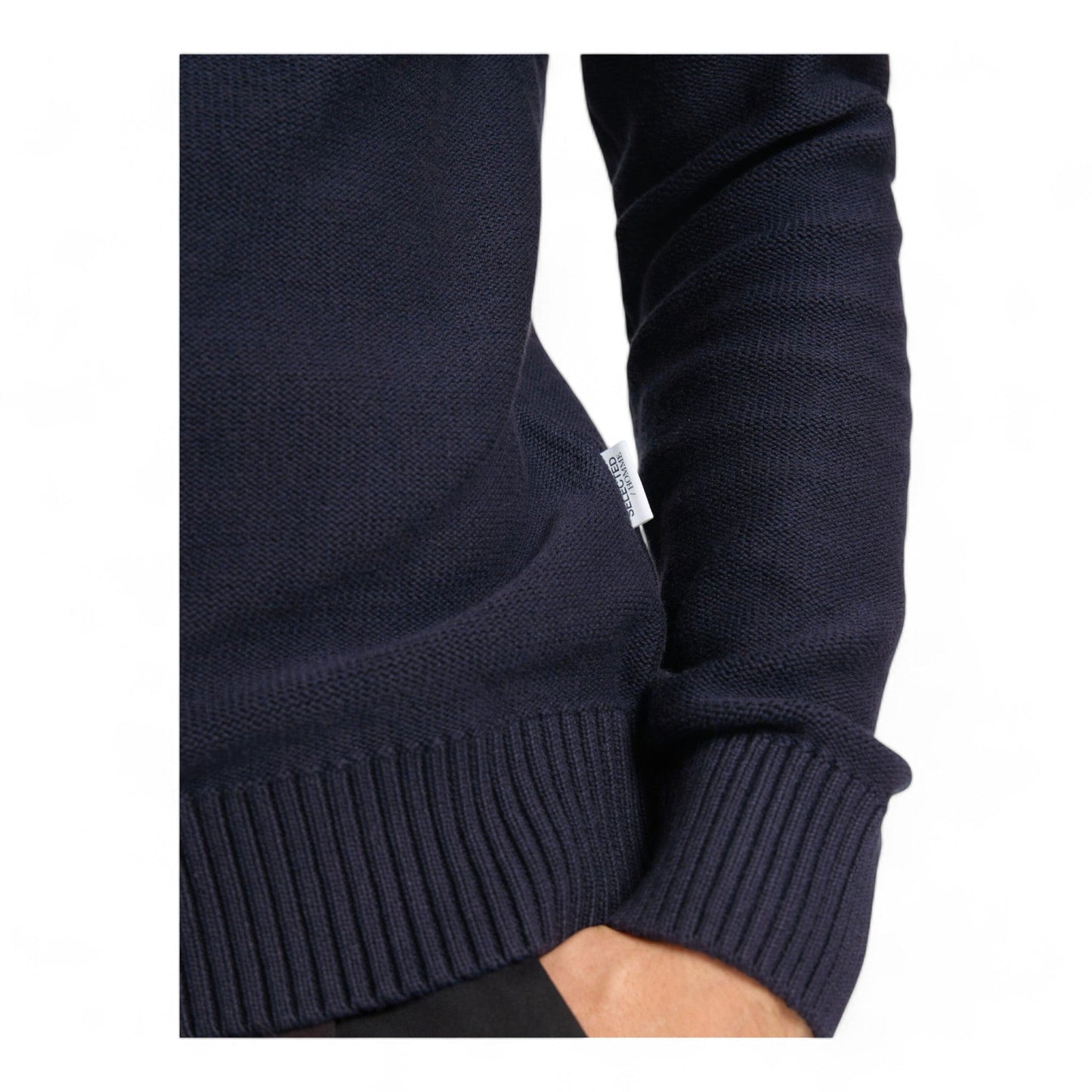 SELECTED HOMME SLHAXEL LS KNIT ROLL NECK NOOS - Maglieria di Selected Homme | Francis Concept