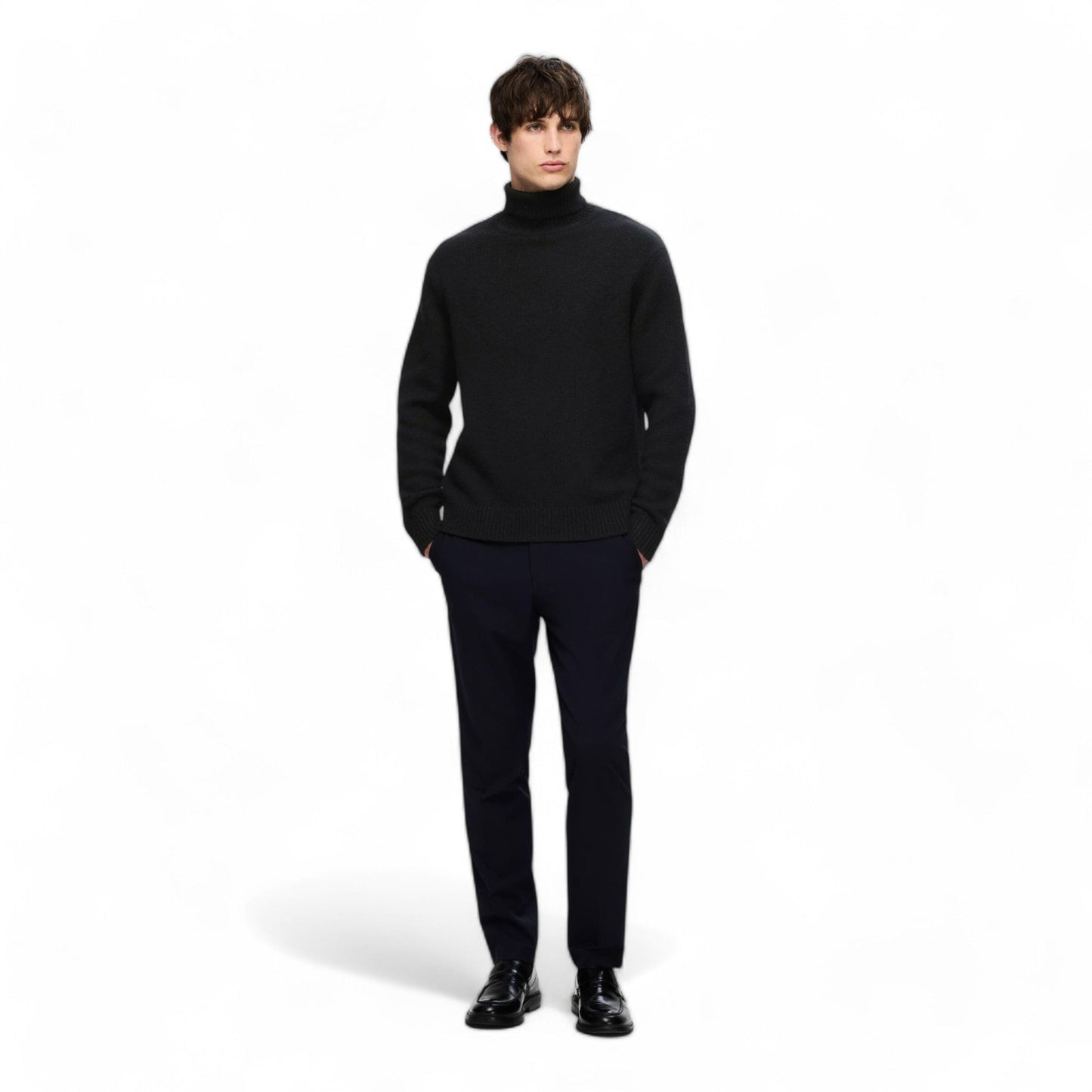 SELECTED HOMME SLHCODY LS KNIT RELAXED ROLL NECK - Maglieria di Selected Homme | Francis Concept