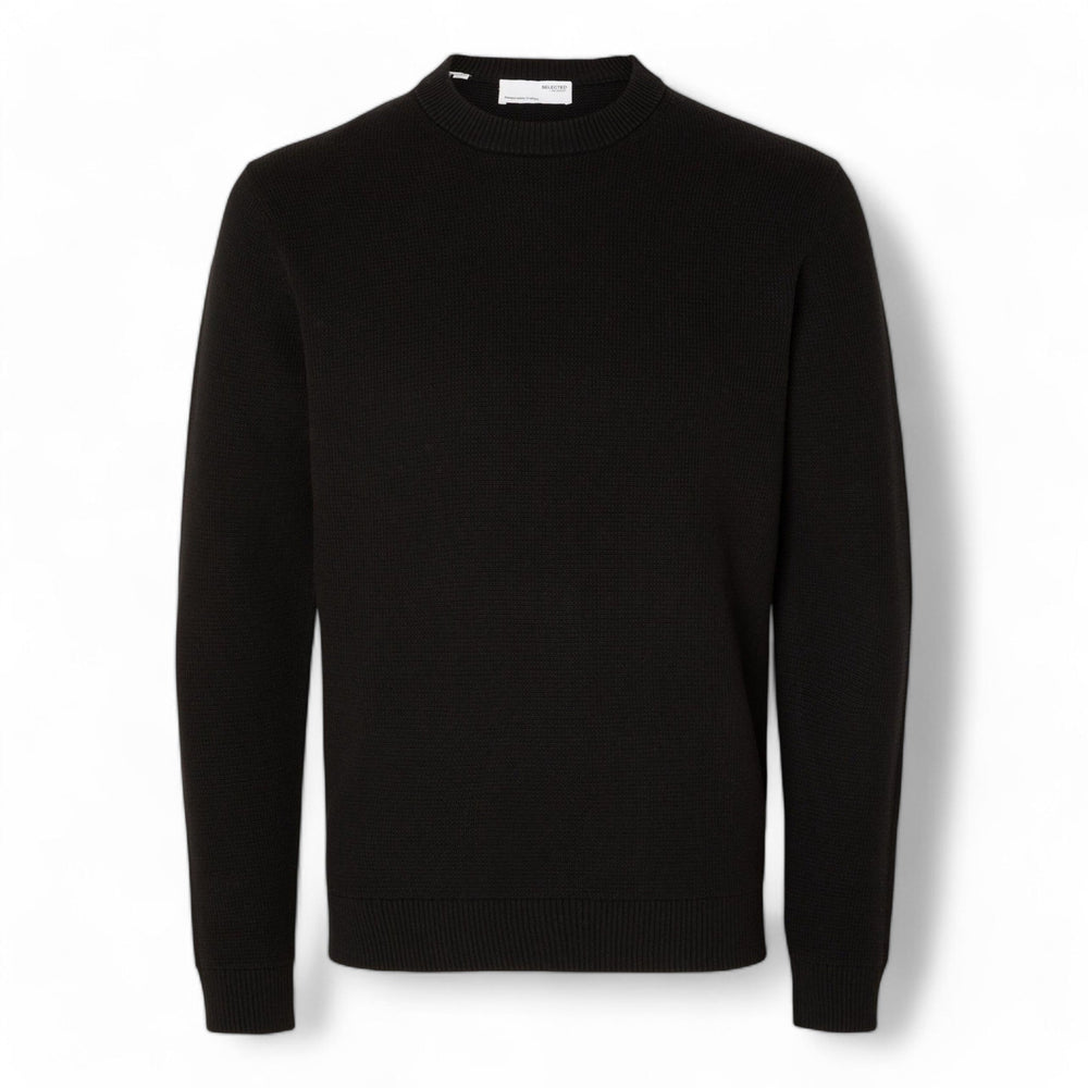SELECTED HOMME SLHDANE LS KNIT STRUCTURE CREW NECK NOOS - Maglieria di Selected Homme | Francis Concept