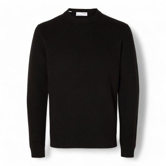 SELECTED HOMME SLHDANE LS KNIT STRUCTURE CREW NECK NOOS - Maglieria di Selected Homme | Francis Concept