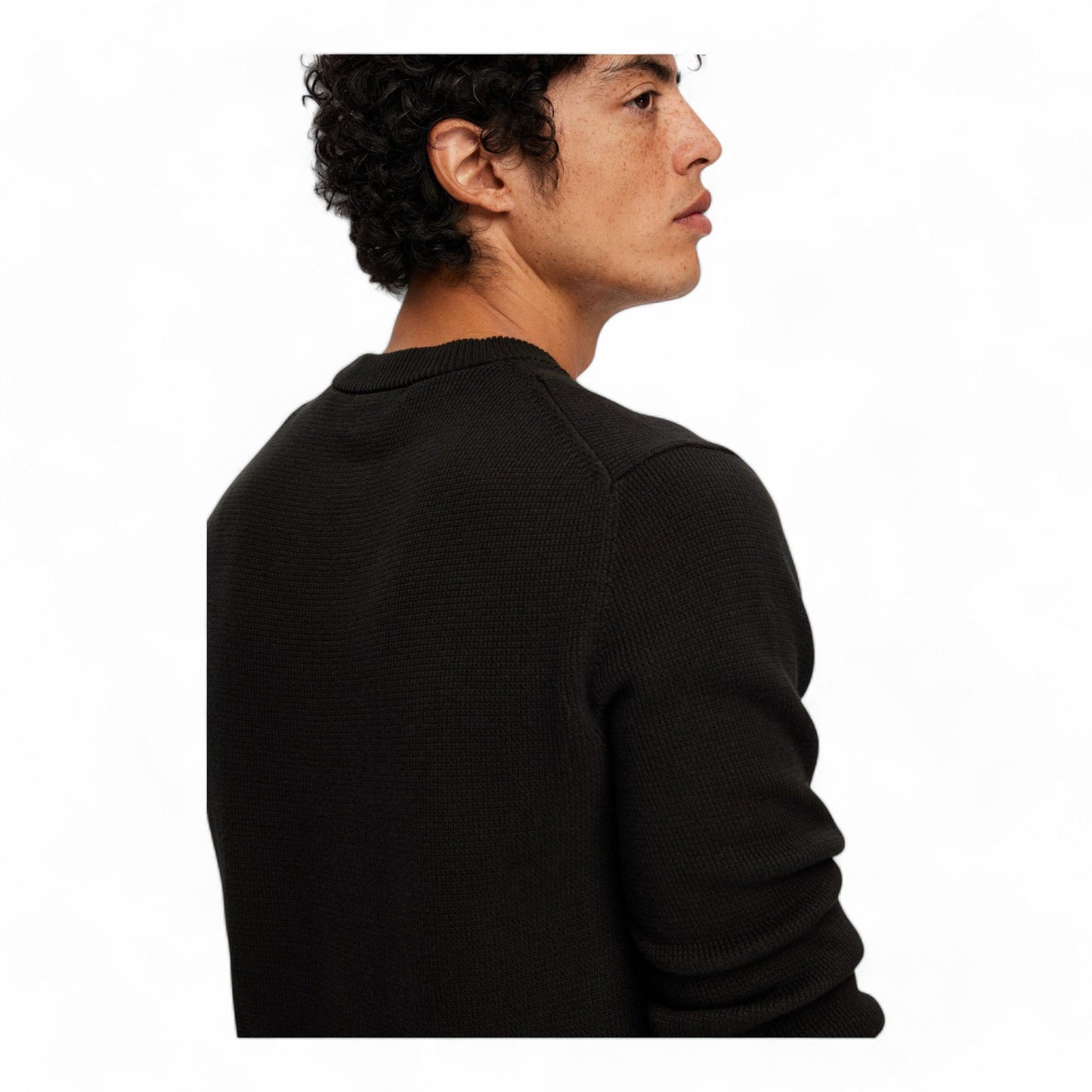 SELECTED HOMME SLHDANE LS KNIT STRUCTURE CREW NECK NOOS - Maglieria di Selected Homme | Francis Concept