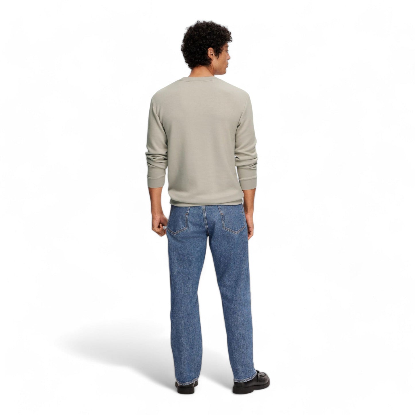 SELECTED HOMME SLHEMANUEL SOFT CREW NECK SWEAT NOOS - Felpe di Selected Homme | Francis Concept