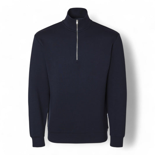 SELECTED HOMME SLHEMANUEL SOFT ZIP HIGH NECK SWEAT NOOS - Felpe di Selected Homme | Francis Concept