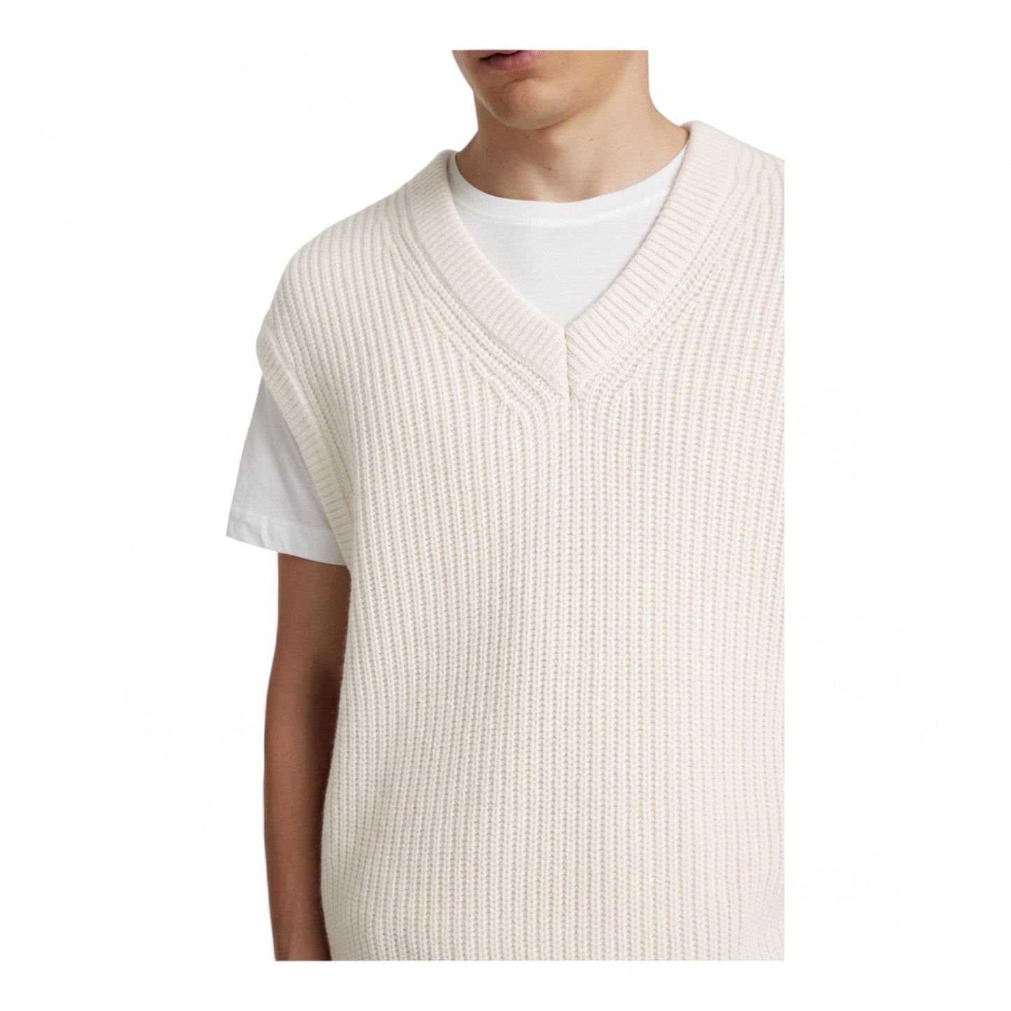 SELECTED HOMME SLHLAND SL KNIT RELAXED WAISTCOAT - Maglieria di Selected Homme | Francis Concept