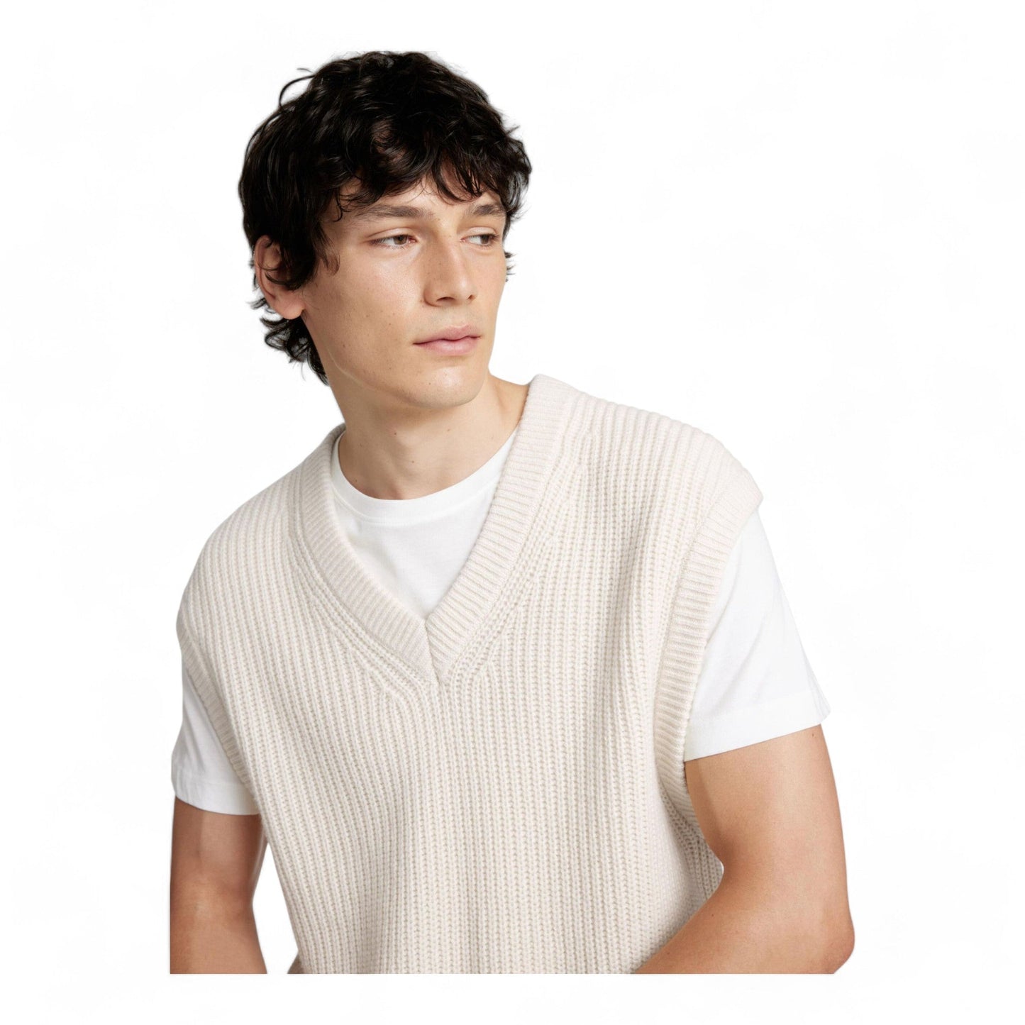 SELECTED HOMME SLHLAND SL KNIT RELAXED WAISTCOAT - Maglieria di Selected Homme | Francis Concept