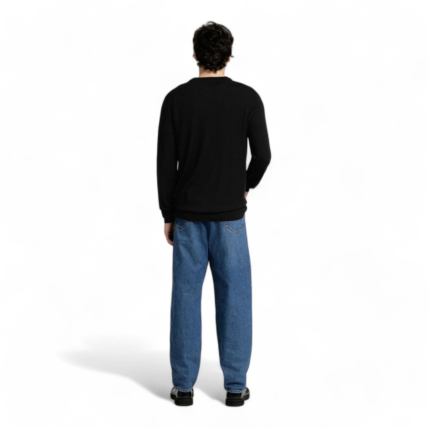 SELECTED HOMME SLHTRAY LS KNIT MERINO CREW NECK NOOS - Maglieria di Selected Homme | Francis Concept
