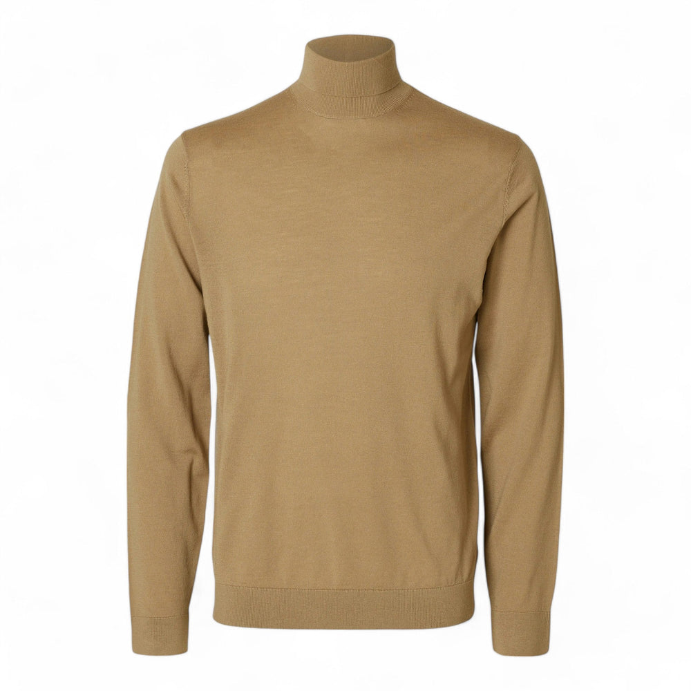 SELECTED HOMME SLHTRAY LS KNIT MERINO ROLL NECK NOOS - Maglieria di Selected Homme | Francis Concept