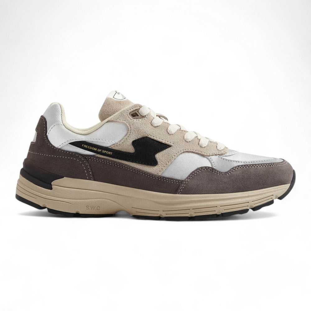 Sneakers Stepney Workers Club Amiel S - Strike Suede Mix - Silver Smoke - Scarpe di Stepney Workers Club | Francis Concept