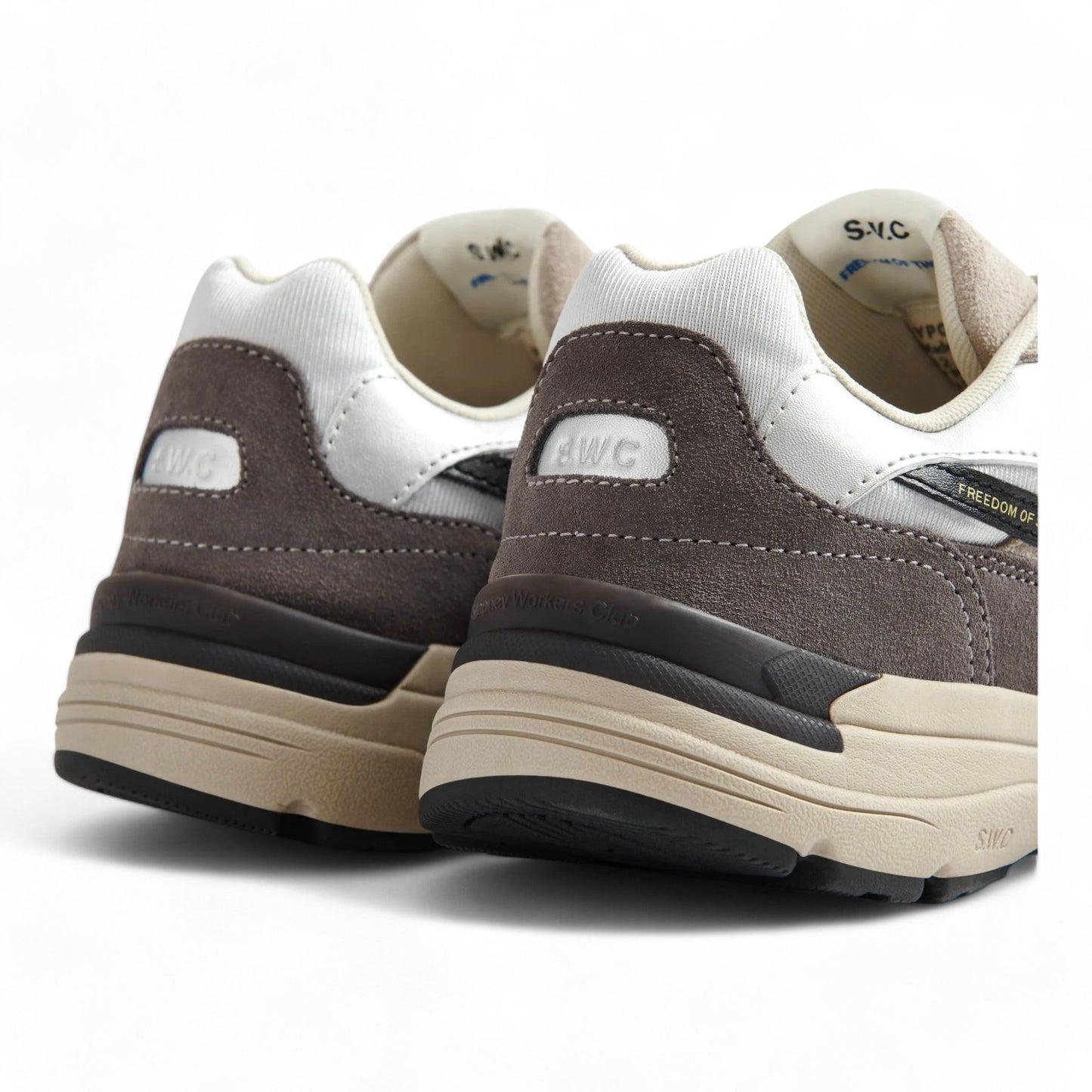 Sneakers Stepney Workers Club Amiel S - Strike Suede Mix - Silver Smoke - Scarpe di Stepney Workers Club | Francis Concept