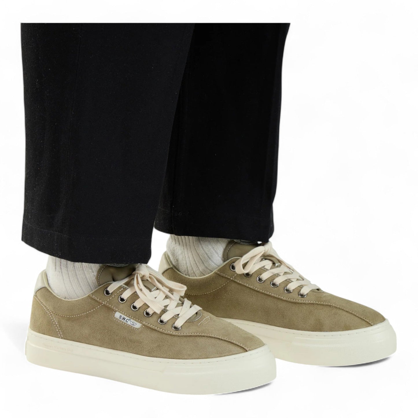 Sneakers Stepney Workers Club Dellow 02 Cup Geo Merged - Desert - Scarpe di Stepney Workers Club | Francis Concept