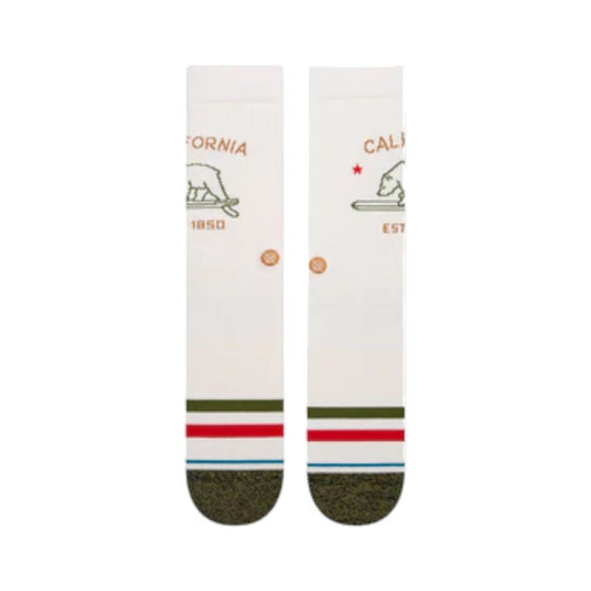 Stance California Republic - Off White - Calzini Lunghi di Stance | Francis Concept