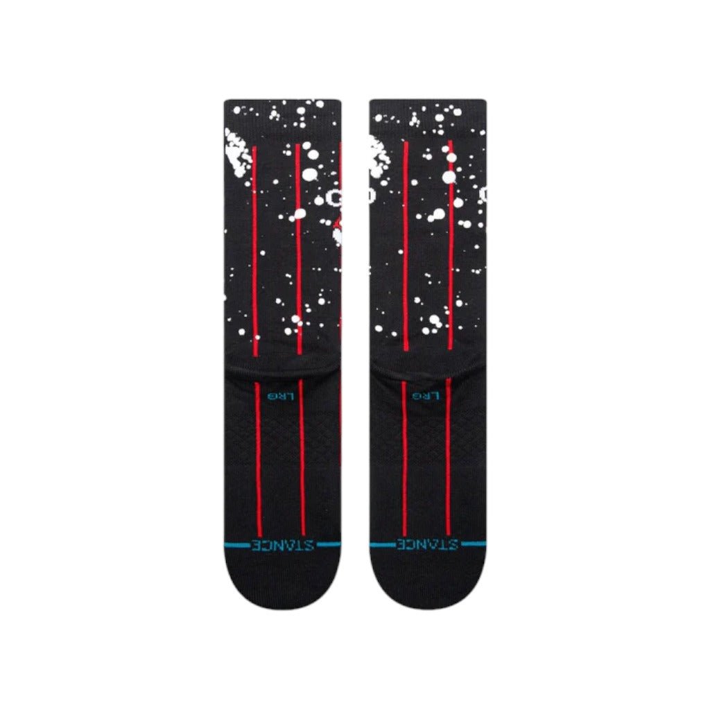 Stance Overspray CHI - Black - Calzini Lunghi di Stance | Francis Concept