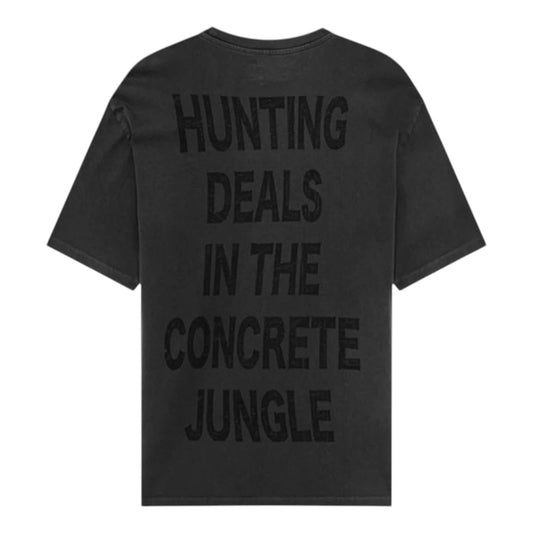 T-Shirt Amish Banana Pigment - Washed Black - T-Shirt di Amish | Francis Concept