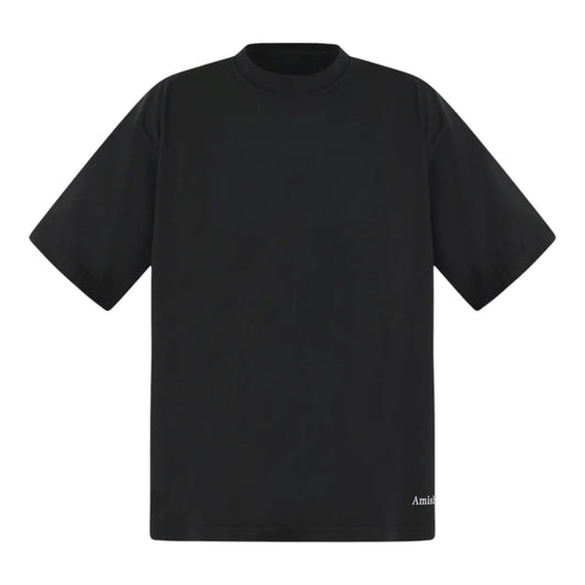T-Shirt Amish Jersey Micro Logo Dyed - Washed Black - T-Shirt di Amish | Francis Concept