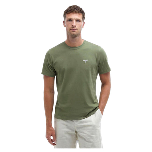 T-Shirt Barbour Essential Sports Tee - Burnt Olive-Francis Concept