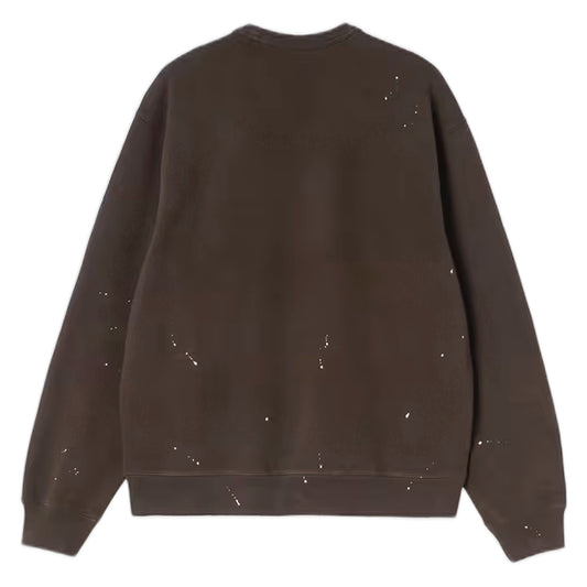 T-Shirt Carhartt Wip S/S Painter T-Shirt - Tobacco destroy wash, splatter