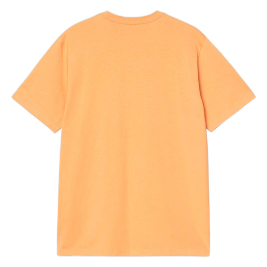 T-Shirt Carhartt Wip S/S Pocket - Geantle Orange-Francis Concept