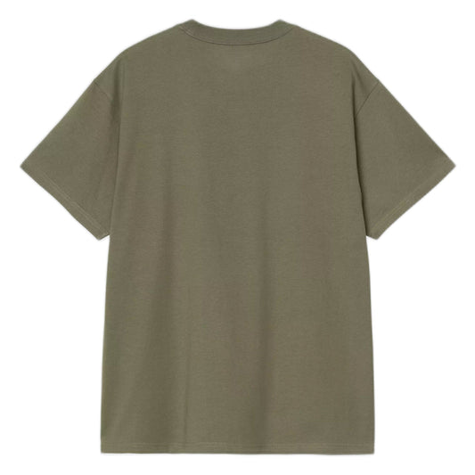 T-Shirt Carhartt Wip S/S Script Embroidery - Leaf-Francis Concept
