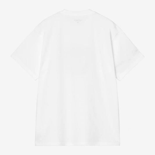 T-shirt Carhartt Wip S/S Spoiled T-Shirt - White-Francis Concept