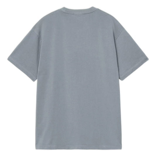 T-Shirt Carhartt Wip S/S WIP III T-Shirt - Cozy Blue heavy stone wash