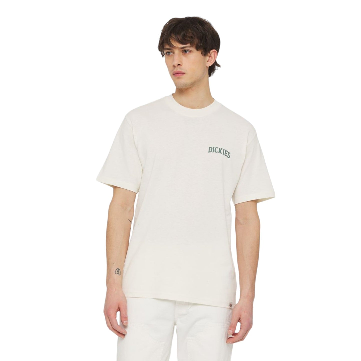 T-Shirt Dickies Elliston Tee - Cloud - T-Shirt di Dickies | Francis Concept